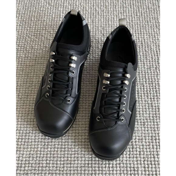 Kiko Kostadinov carbon black nash lace up shoes bowling size EU 43 / US 10